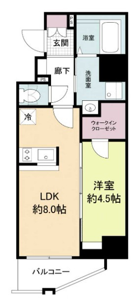 THE HUB MIYAKOJIMAの間取り