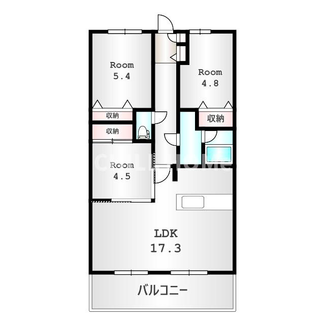 モジュールハートの間取り|当社、チルホームのHPもご覧ください(^^)/物件情報多数♪