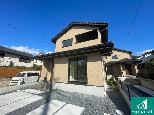 京都市左京区修学院室町　第1期　新築一戸建ての外観|周辺は落ち着いた街並みの住宅地！子育てがしやすい住環境です！