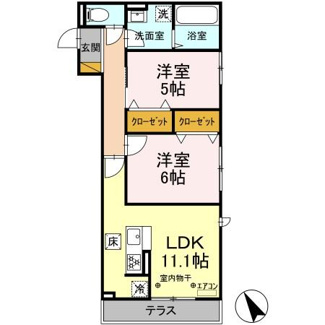 【間取り】 | クレストⅠ