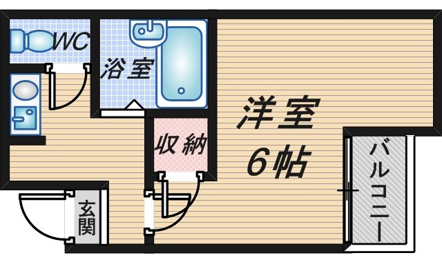 キャロル豊中の間取り