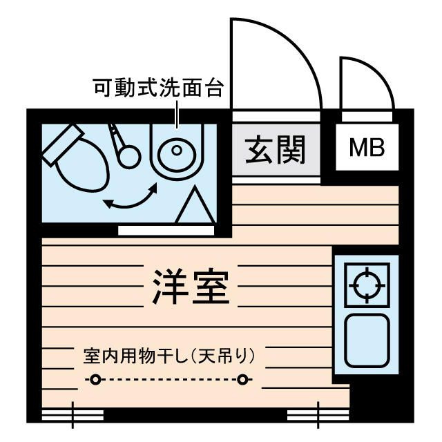 柳橋ビルの間取り|間取りです。