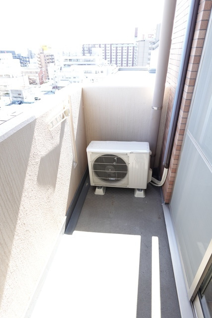 ニューシティアパートメンツ円上町のバルコニー|前回募集時の写真です。