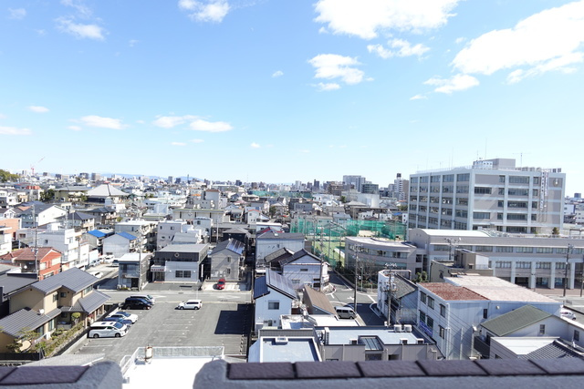 ニューシティアパートメンツ円上町の展望|前回募集時の写真です。