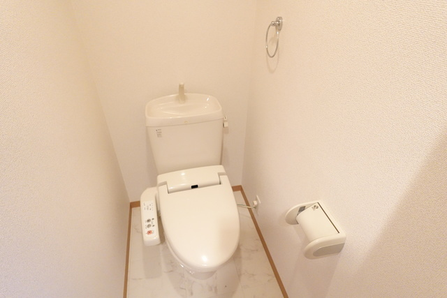 ニューシティアパートメンツ円上町のトイレ|前回募集時の写真です。