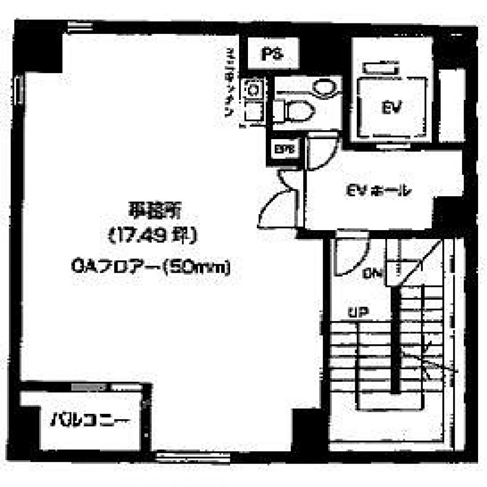汐留プリプラビルの間取り