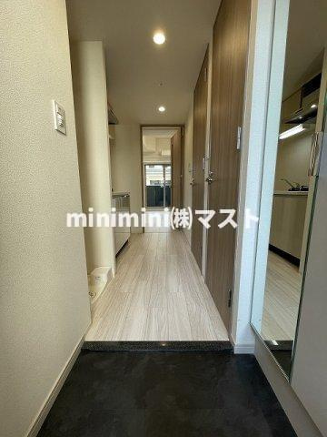 プレサンス四天王寺前夕陽ヶ丘ヴィリードの玄関