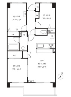 【間取り】 | クレッセント西馬込