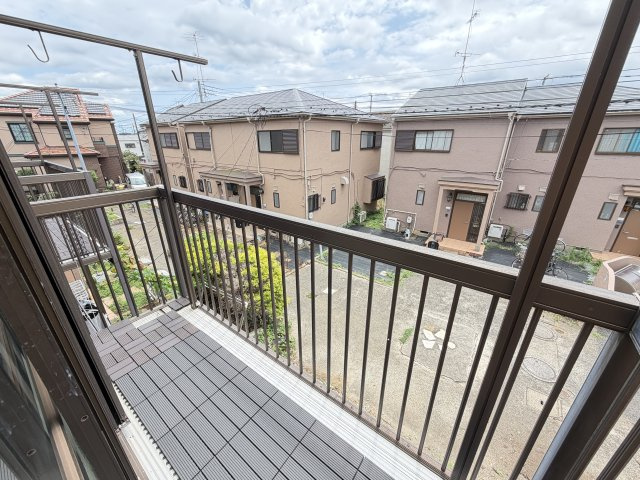 並木コーポラスのバルコニー
