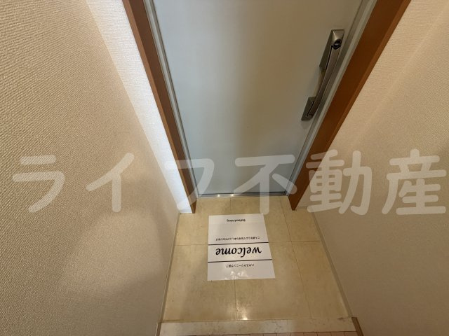 ヌカタヒルズの玄関|ゆったりとした玄関です