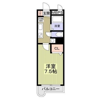ブリランテの間取り|間取りです。