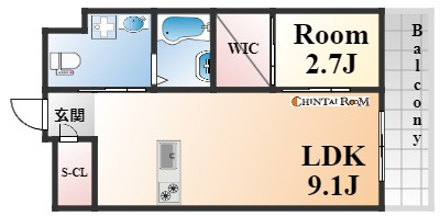 ロゼノワール芦屋の間取り