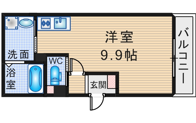 リブレメゾン本町Ⅰの間取り