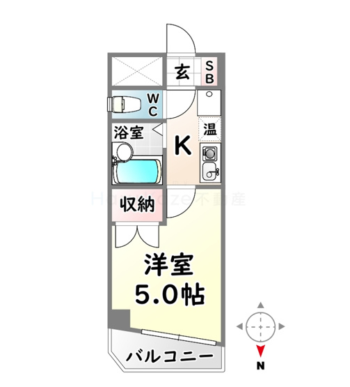 【間取り】 | 薬師ビル【名古屋市賃貸・宅配BOX】