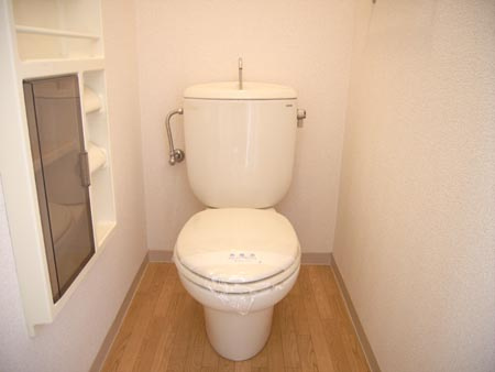 グリーンファンタンのトイレ|落ち着いた色調のトイレです