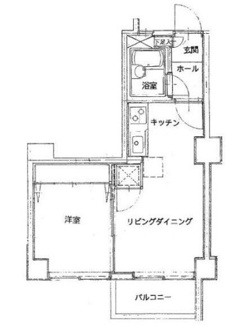 【間取り】 | ＮＡＫＡＭＥＧＵＲＯ　ＡＲＫＩＩ | 間取りです。