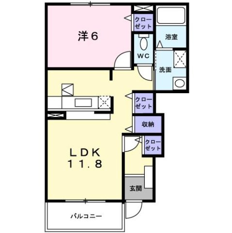 【間取り】 | ノーブル　Ａ