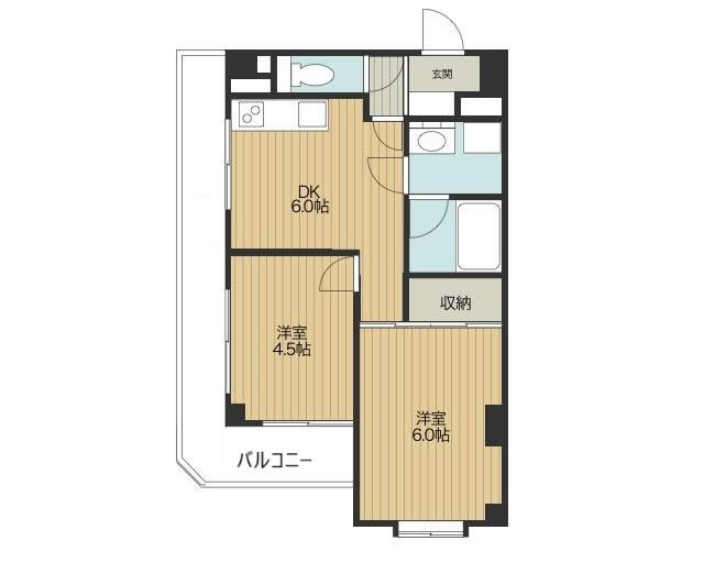 【間取り】 | ルピナス片倉町