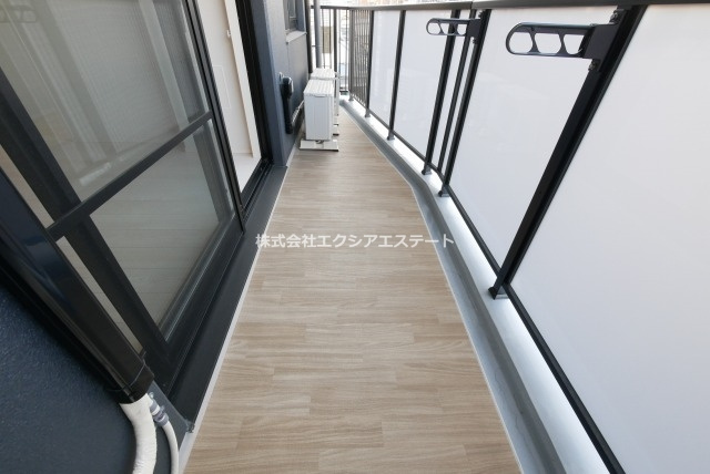 Maison de Azureのバルコニー