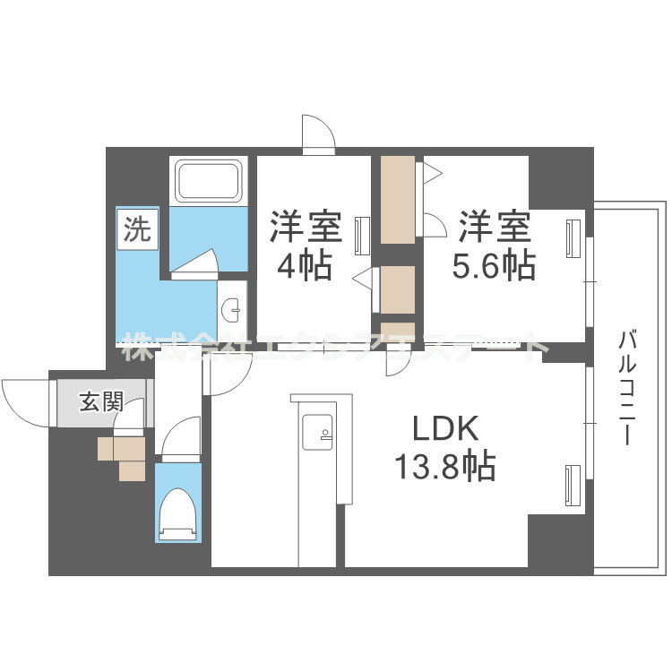 Maison de Azureの間取り
