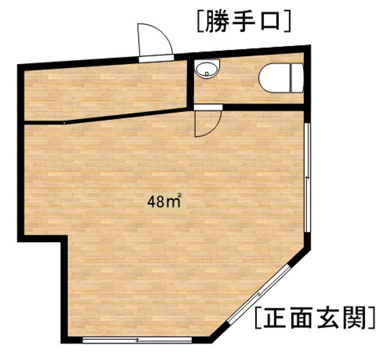 清水ビルの間取り