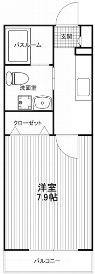 【間取り】 | ヴェールメゾン駒沢