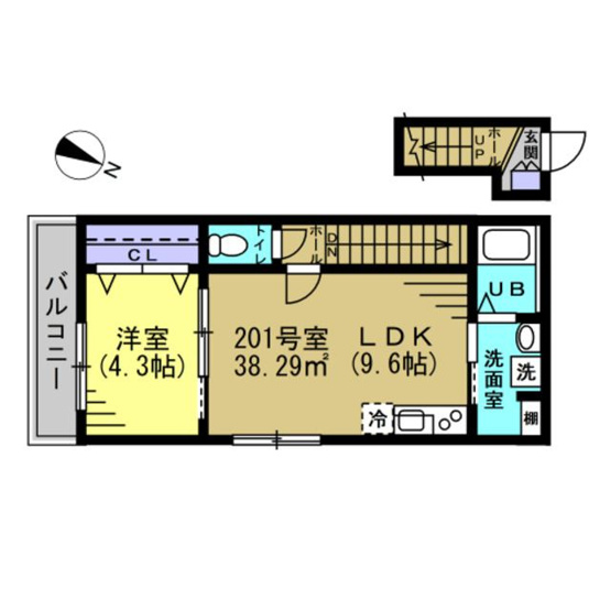 【間取り】 | ハレレア南柏