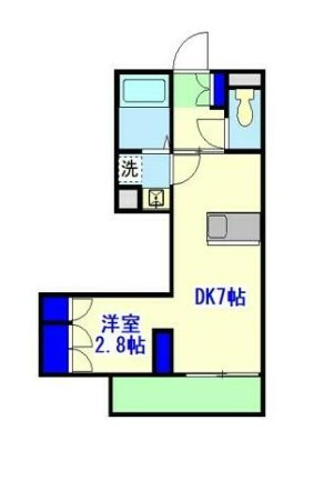 ルミエール藍の間取り