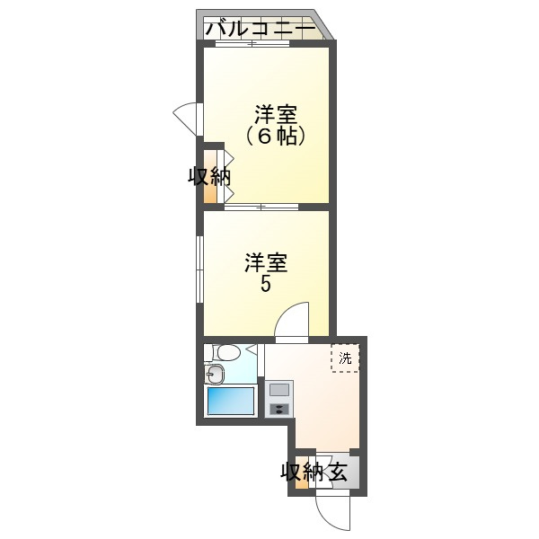 ＧＹＭ清水ヶ丘の間取り