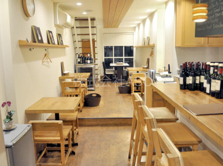 阿倍野元町店舗付住宅の内装