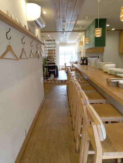 阿倍野元町店舗付住宅の内装