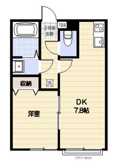 【間取り】 | ヴェスタ市川 | 間取りです。