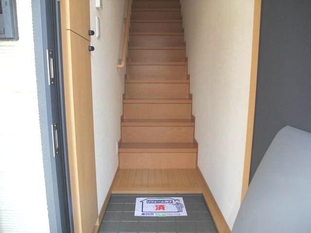 パークハイム上馬の玄関