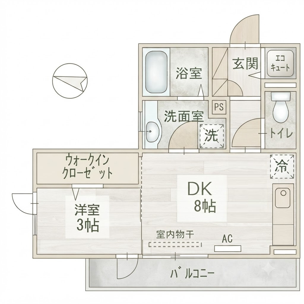 TREBINA AYAKAの間取り