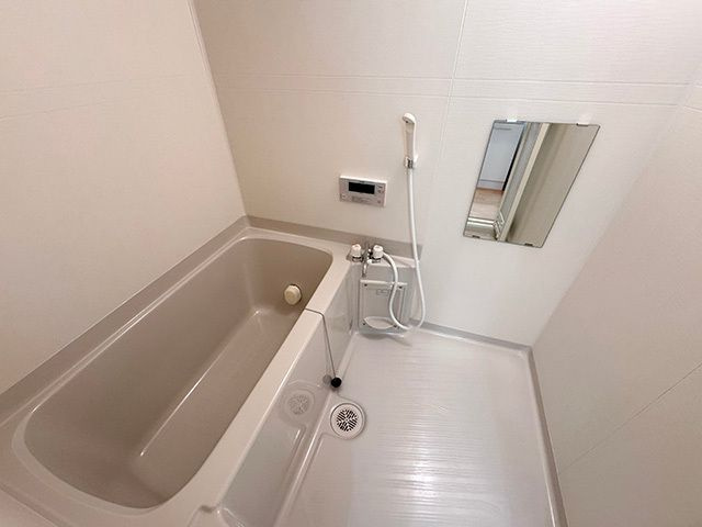 ステーションビューの浴室