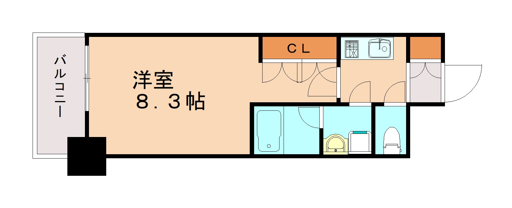 ブランシエスタ西宮の間取り