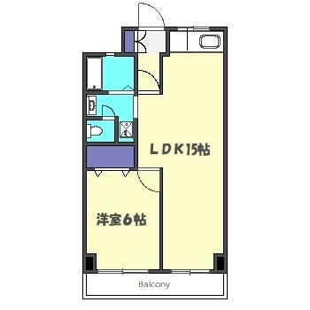川野レジデンスの間取り