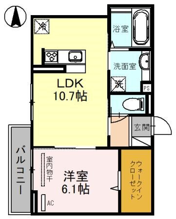 D-room塚口町の間取り
