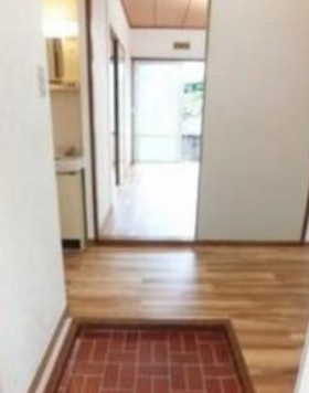相模原市南区西大沼３丁目のアパートの玄関