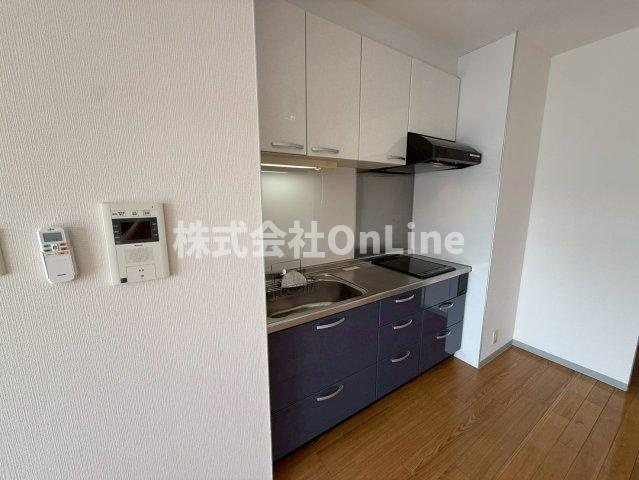 八尾市本町２丁目の賃貸マンションのキッチン