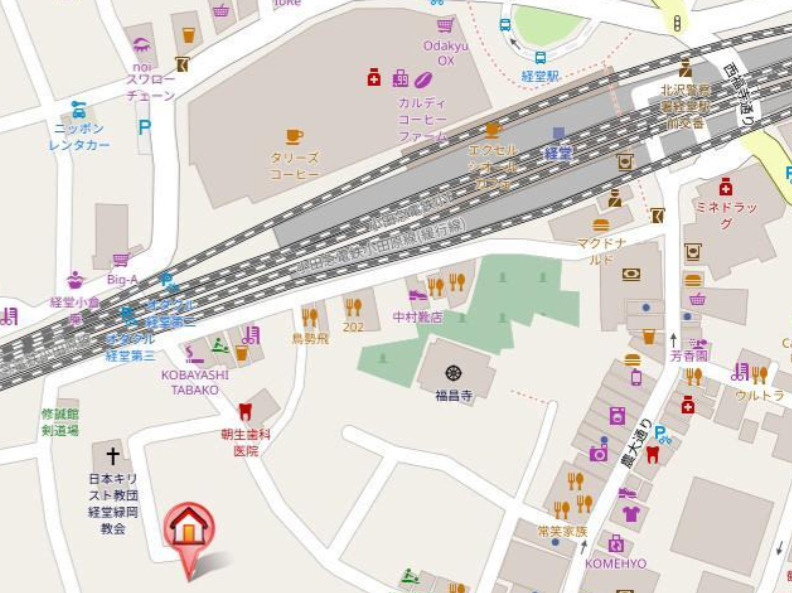 ＮＣホーム の地図