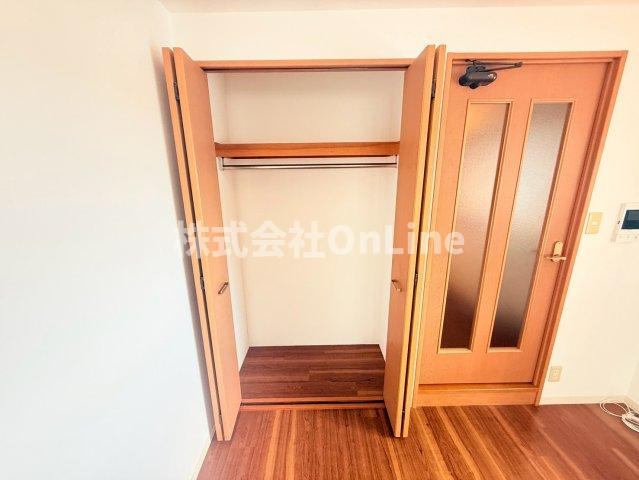 八尾市光町２丁目の賃貸マンションの収納