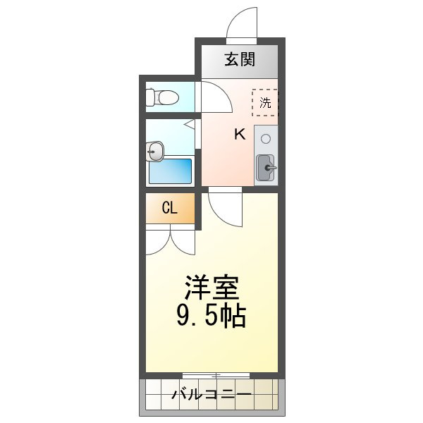 ジョイフル明和の間取り