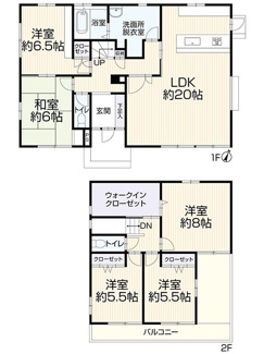 【間取り】 | 豊田市京ヶ峰２丁目戸建