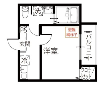 【間取り】 | グレイシャス検見川 | 間取り図です。