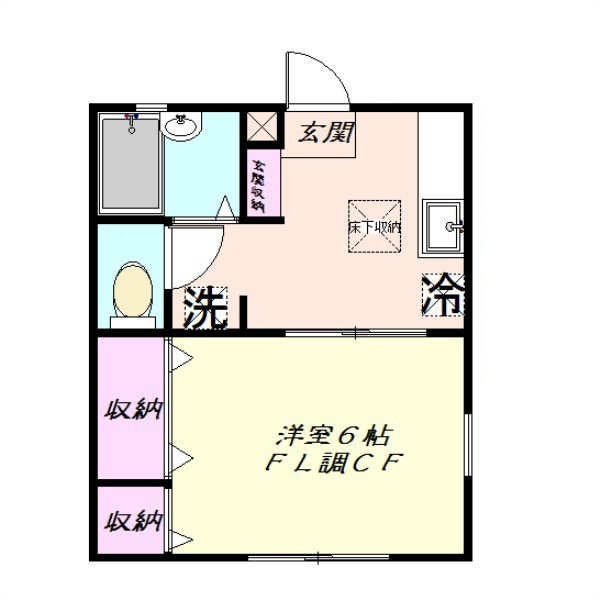 エスペランドＮＡＫＡ の間取り|間取りです。