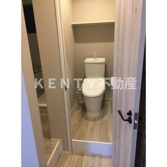 【トイレ】 | セブンハイム岩間 | 清潔感のあるトイレです