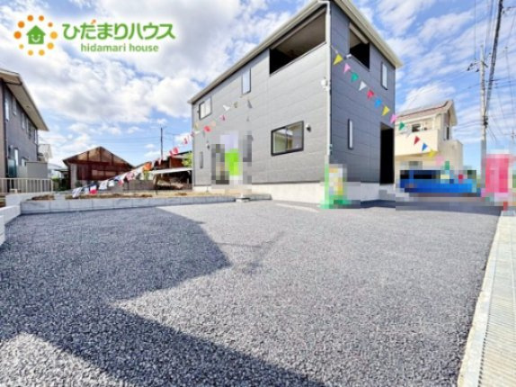 【駐車場】 | 小美玉市納場第4　新築戸建 | マイホームなら駐車場代がかかりません。しかも、自宅の駐車場で洗車が出来ます！今までコイン洗車に行っていた手間も省けて、節約にも繋がります(^^♪