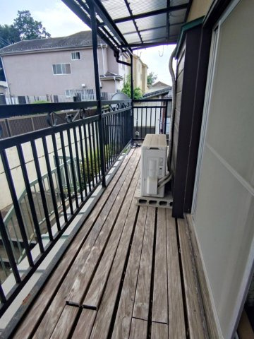 中古戸建のバルコニー