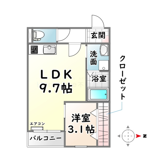 【間取り】 | LECOCON大同【名古屋市賃貸・宅配BOX】